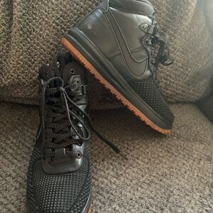 Nike Air Lunar Force 1 Duckboot 805899-003 Black Gum Men's Size 8.5 for Sarah